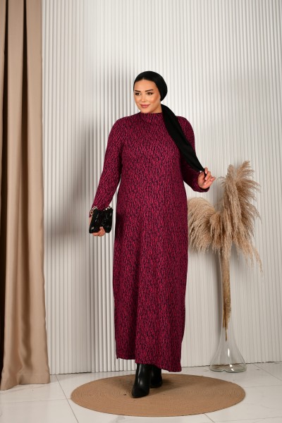 Tesettür Triko Elbise