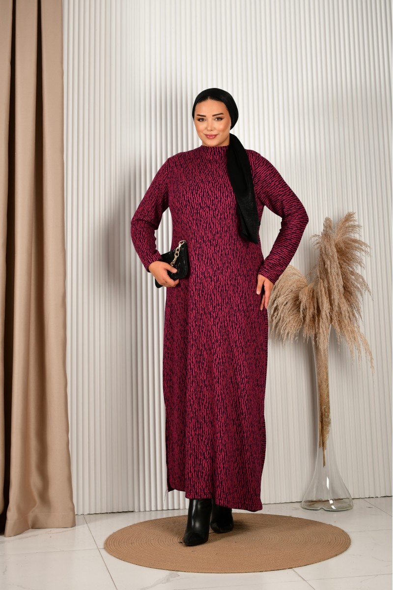 Tesettür Triko Elbise