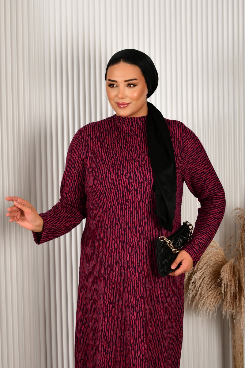 Tesettür Triko Elbise